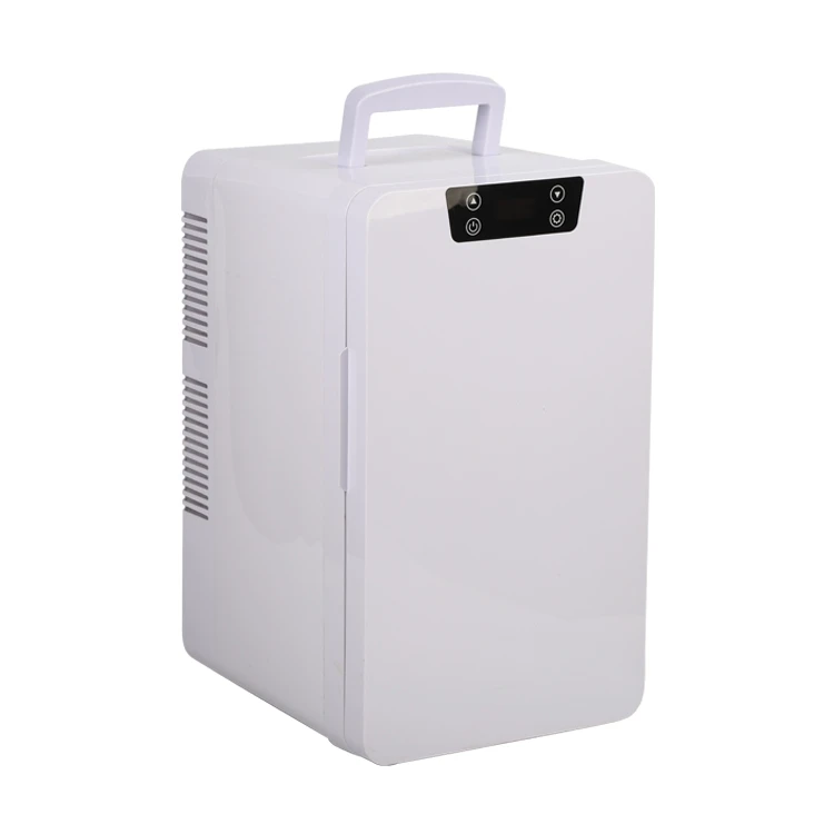 Новые модели 12 В 220 ac dc охлаждающий мини-контейнер для спальни уход за кожей портативный холодильник автомобильный