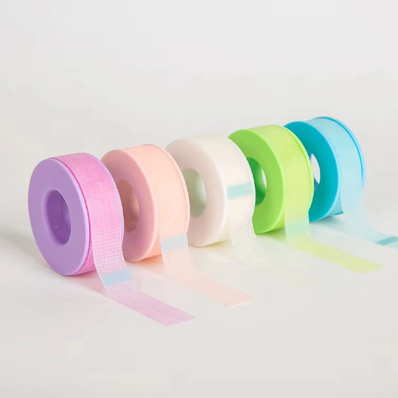 Sensitive Purple  Pink Blue Black Lash Extension Supplies Tape Silicone Tape Eyelash Extensions Silicone Gel Lash Tape