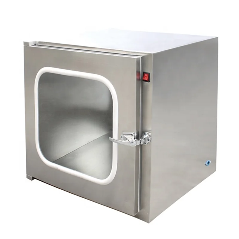 Biological Laboratory Air Cleaning Equipment Mechanical Interlock Passbox Flow Box for Clean Room Workshop Transfer Pass