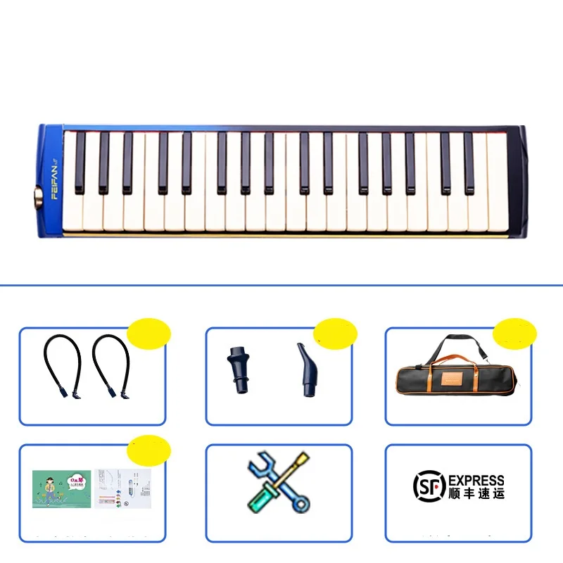 Wholesale high quality 37 key beginner professional wind instrument melodica