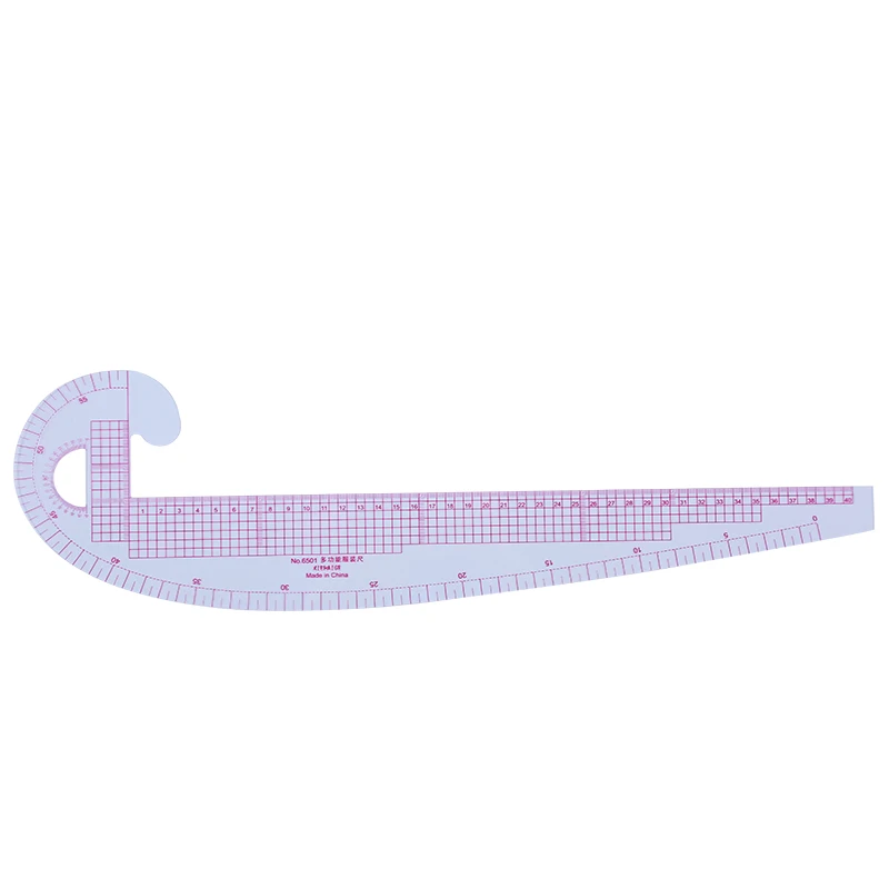 MCZ-21 оптовая продажа пластиковая французская кривая линейка направляющая для рисования