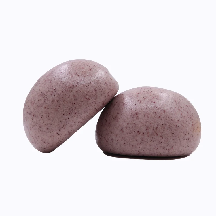 
Chinese Snacks Frozen Bao Buns Frozen Steamed Bun Black Rice Frozen Pastry 