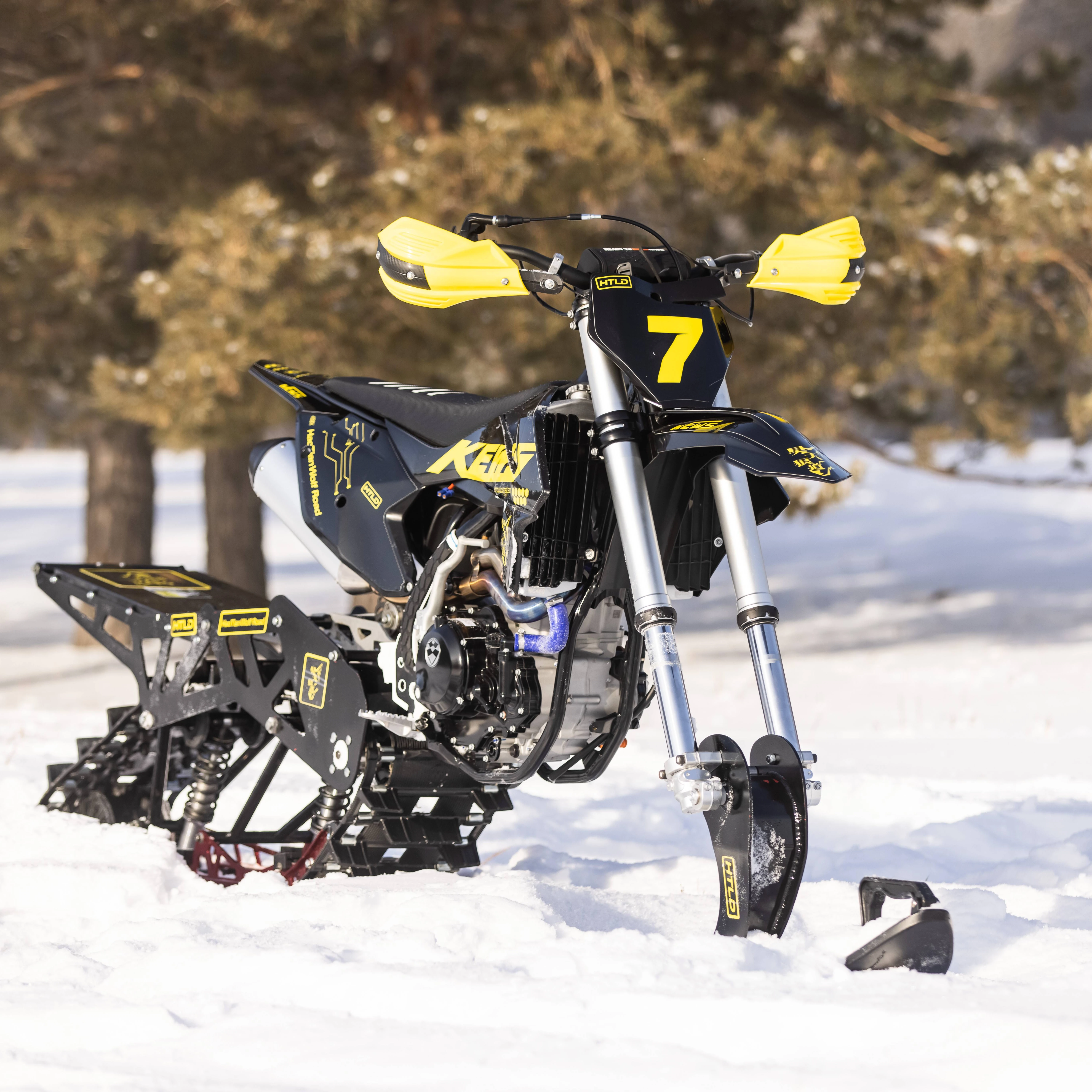 Новая модель 200cc 300cc бензиновые снегоходы для взрослых