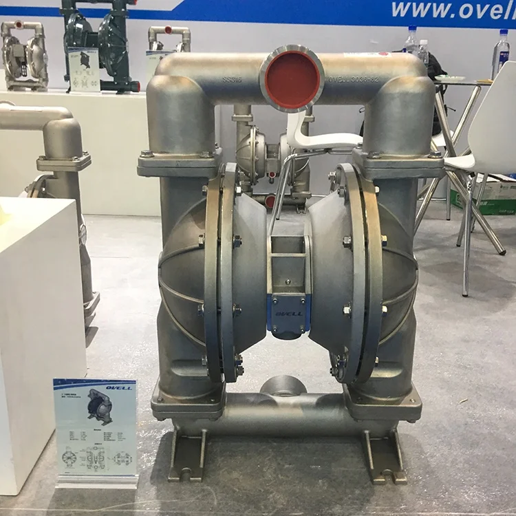 Двухдиафрагменный насос OVELL A30SATTS/пневматический диафрагменный DN80 для переноса масла кислоты коррозионной жидкости