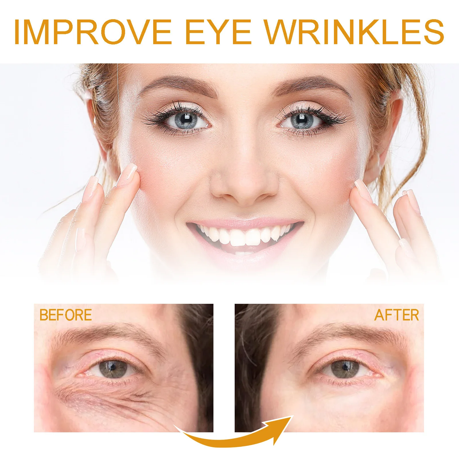 West&Month Eye Care Nourishing Anti Wrinkles Dark Circles Removal 24K Gold Snail Hydrogel Under Eye Patch