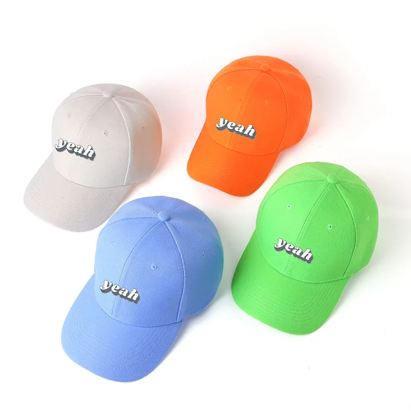 6 Panel Advertising Hats Personalized Customization Baseball Caps with 3d Embroidery Logo Sports Snapback Cap for Men Outdoor