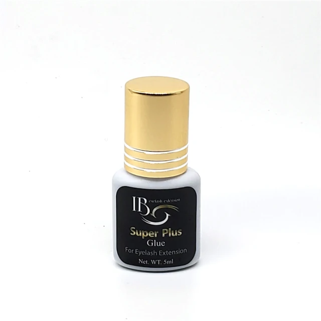 1 second IB Ibeauty Super Plus Eyelash Grafting Glue Black Glue Gold Head 5ml Quick-drying Korean original eyelash accessories