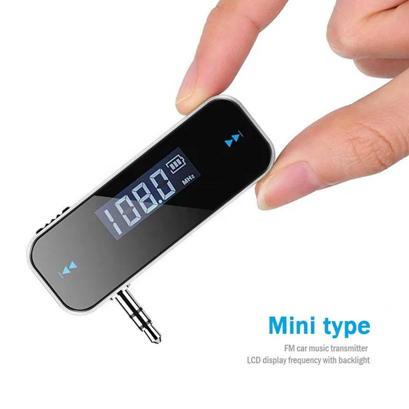 3.5mm Wireless Mini Transmitter In Car Kit Music Audio FM Transmitter For Phone 4 5 6 6S Plus Sansumg MP3 Handsfree Car Radio