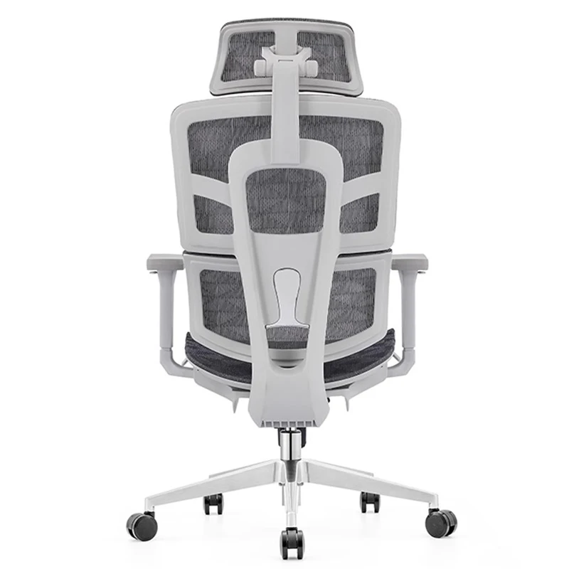 High-end ergonomic office chair manufacturers produce 3D armrests with footrests lunch break mesh lift office chair
