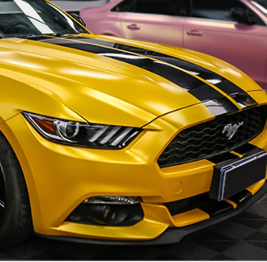 Best Quality Stain Matte Electro Metallic black Brown Grey Vinyl Wrap Film Car Film