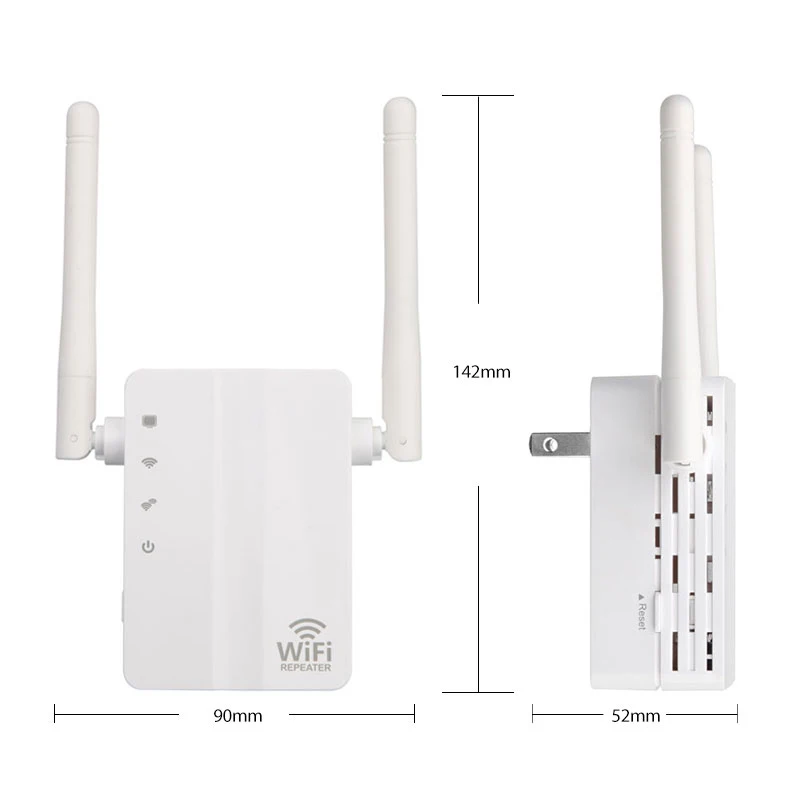 300Mbps WIFI Repeater WiFi Long Range 110V~220V WiFi Repeater with LAN port and External antenna