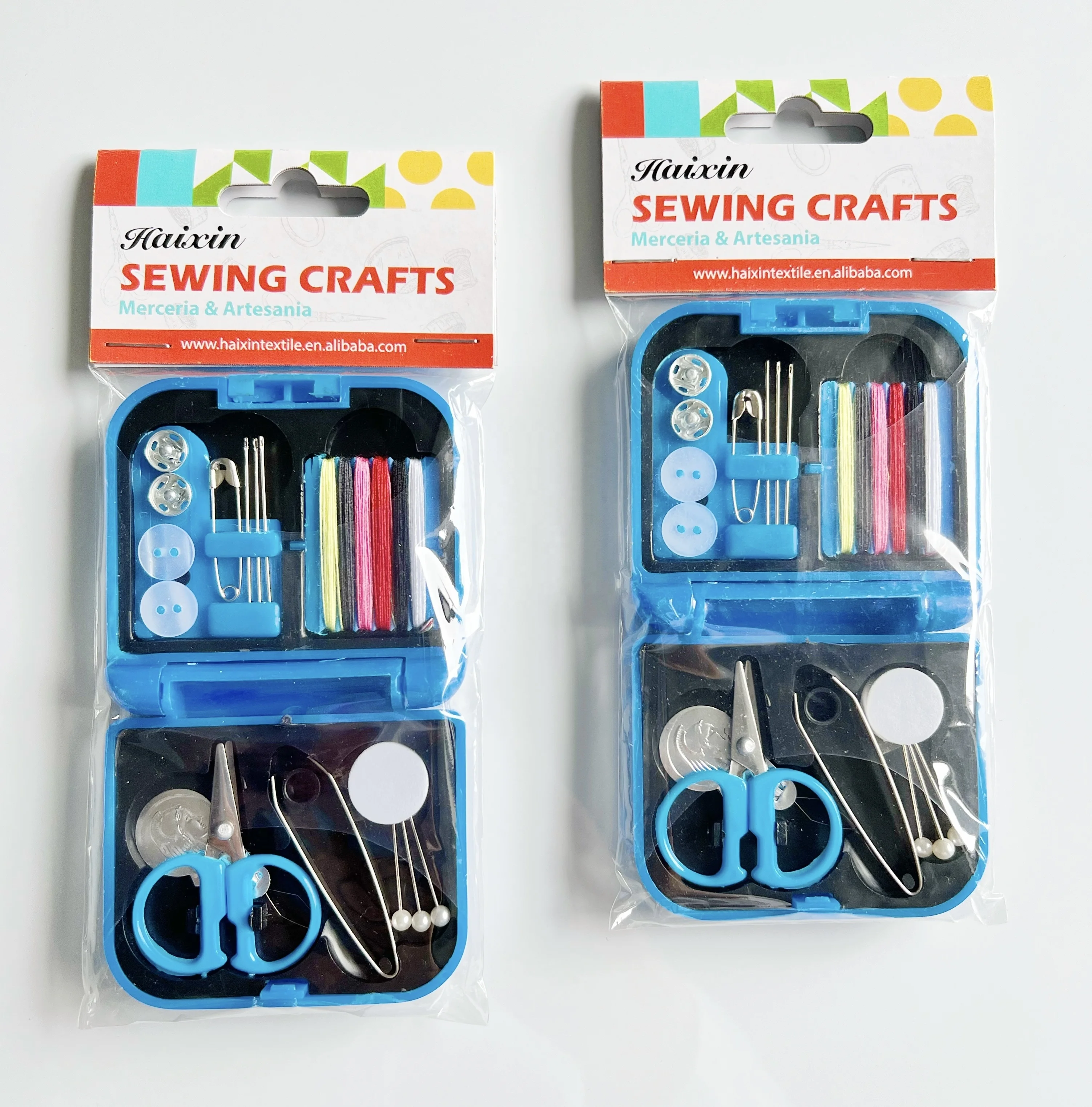 Household Children Needlework 20pcs Needles Set Sewing Kit for kids