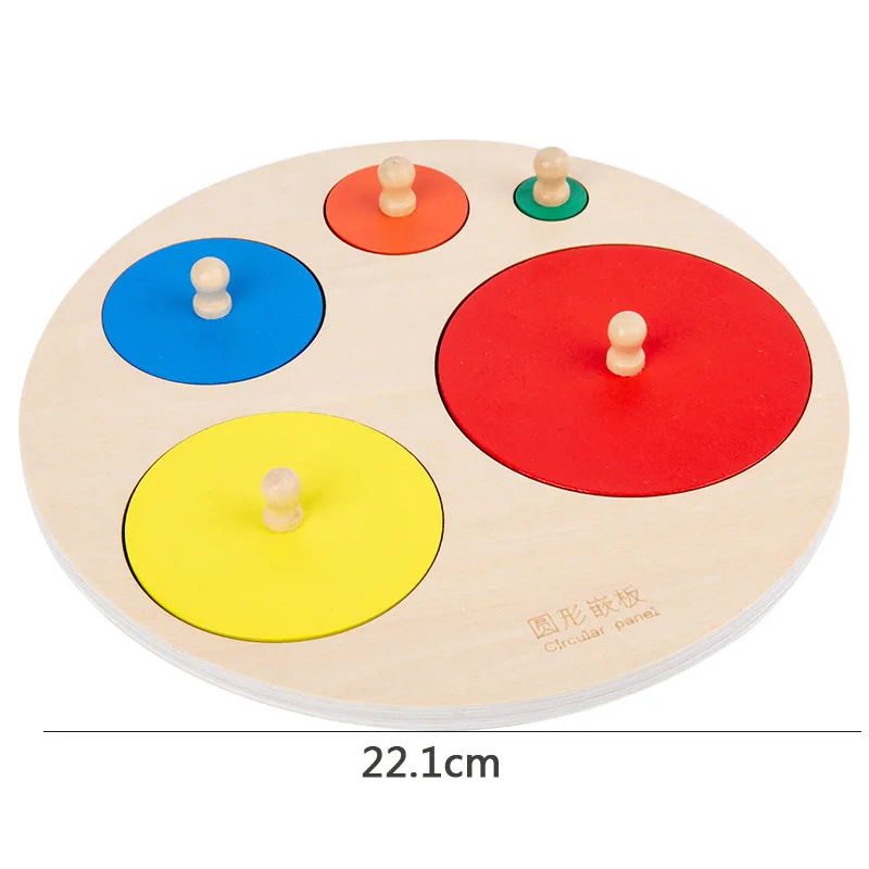 Wooden Montessori Infant Coin Box with Tray and Ball Educational Toys for Toddlers Permanence Kindergarten Toy