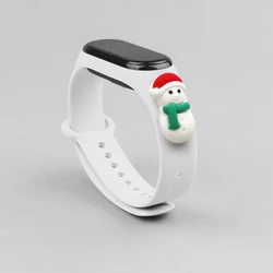cartoon strap of Xiaomi Mi Band 5 4 3 Strap miband 5 Bracelet Silicone Wristband For xiomi band 5 mi band4 strap Christmas gift
