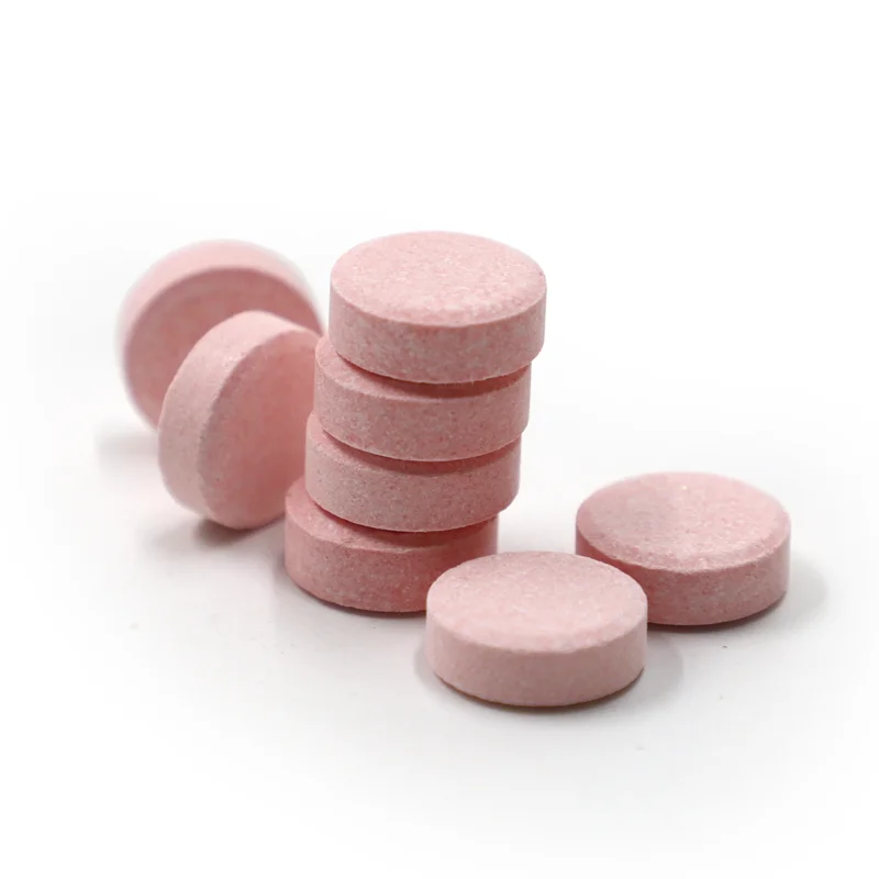 Toothpaste Tablets Teeth Whitening Fluoride Tablet with OEM brand 30 tabs for adults traveling used