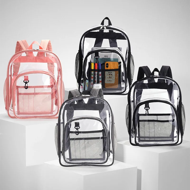 Wholesale Cute Leather Girls School Bags Durable Glitter Sequin Kids Backpacks With Lunch Bag Set