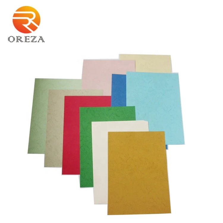 Colored Binding Paper Embossed Card Paper