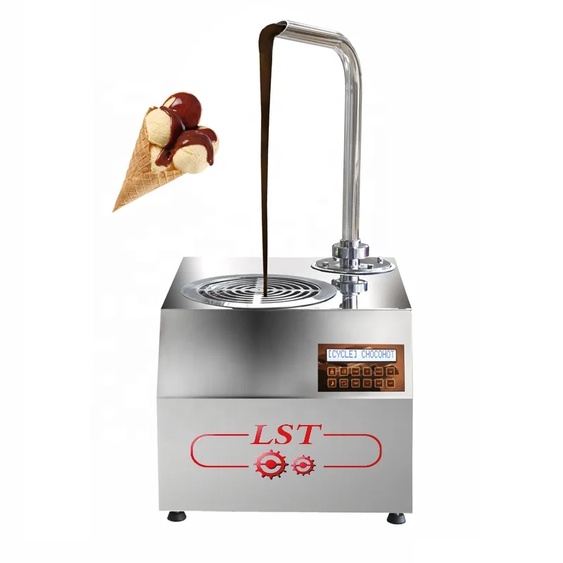 LST 5.5L capacity hot chocolate dispensers chocolate tempering machine