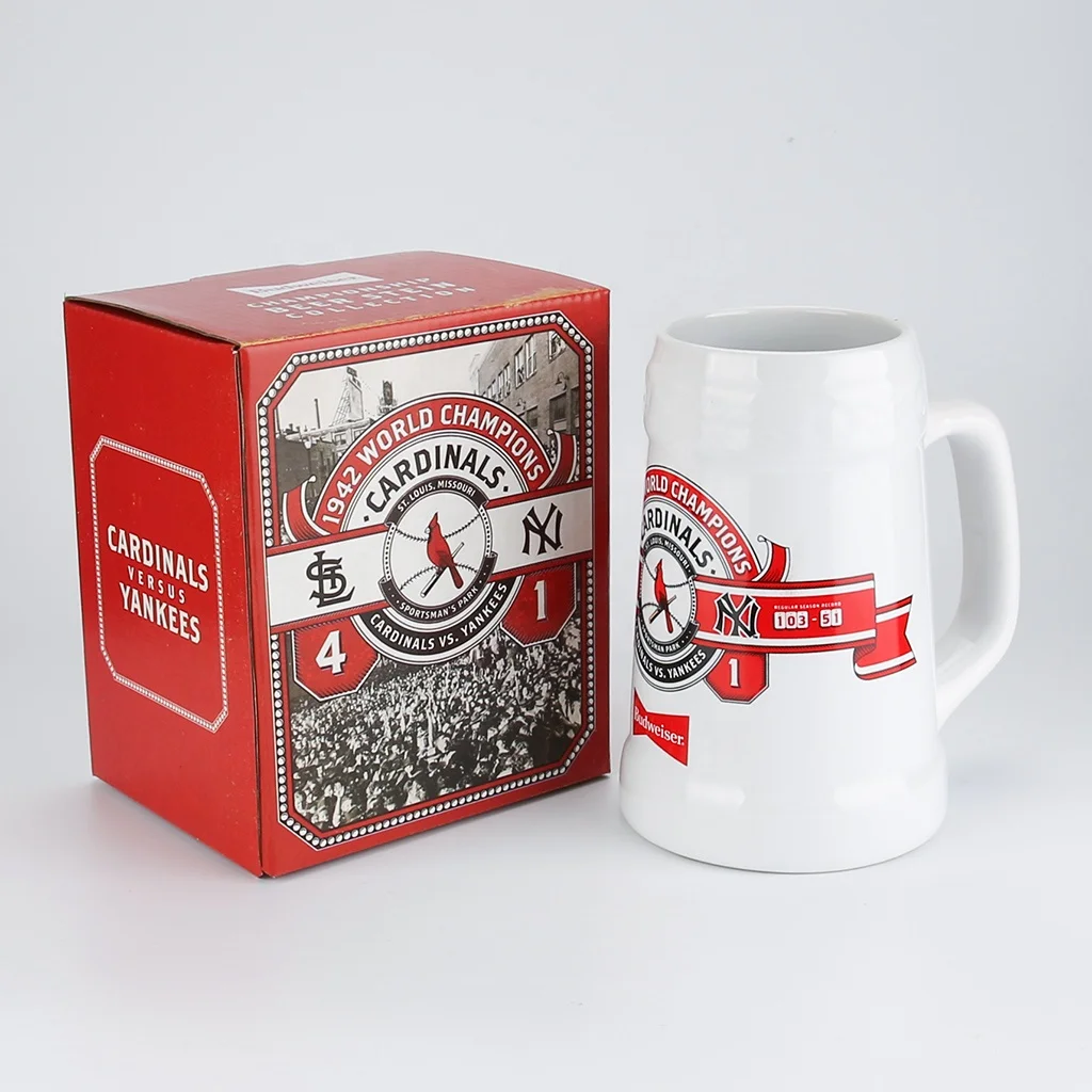 24oz Classical Ceramic Beer Stein Promotional Gift Mug