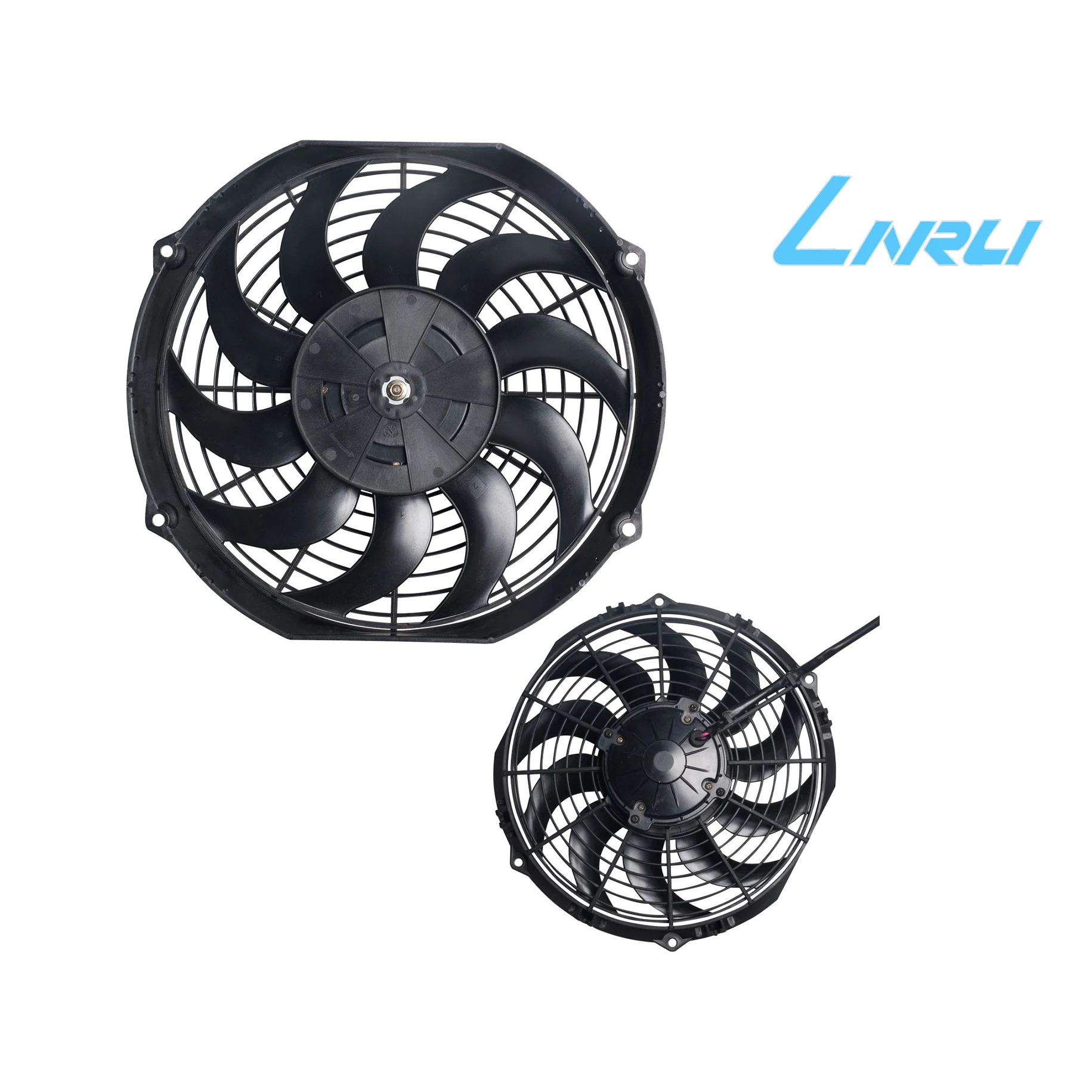  Linrui LNF-2211 выдувание/всасывание 11 дюймов маленький конденсаторный вентилятор постоянного тока 12 В 24 для охлаждения выхлопных