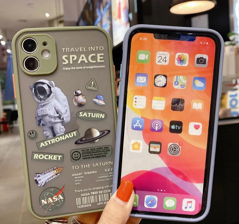 Для iPhone 12pro роскошный противоударный силиконовый чехол для мобильного телефона 12 5 4 6 1 7 Чехлы прозрачный защитный