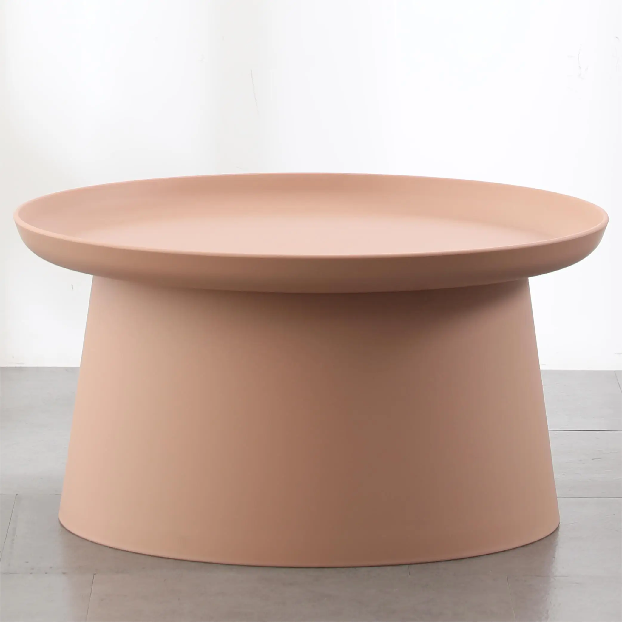 China Manufacturer Anti-uv Plastic Living Room Round Sofa Table Outdoor