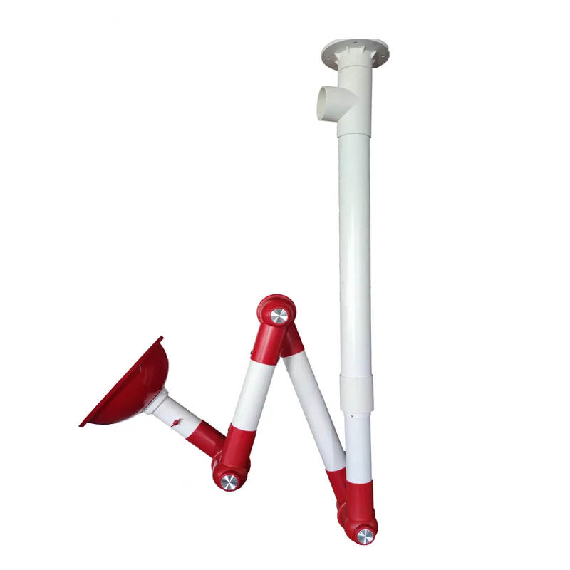 High quality Durable Plastic flexible density pp fume extraction arm suction arm