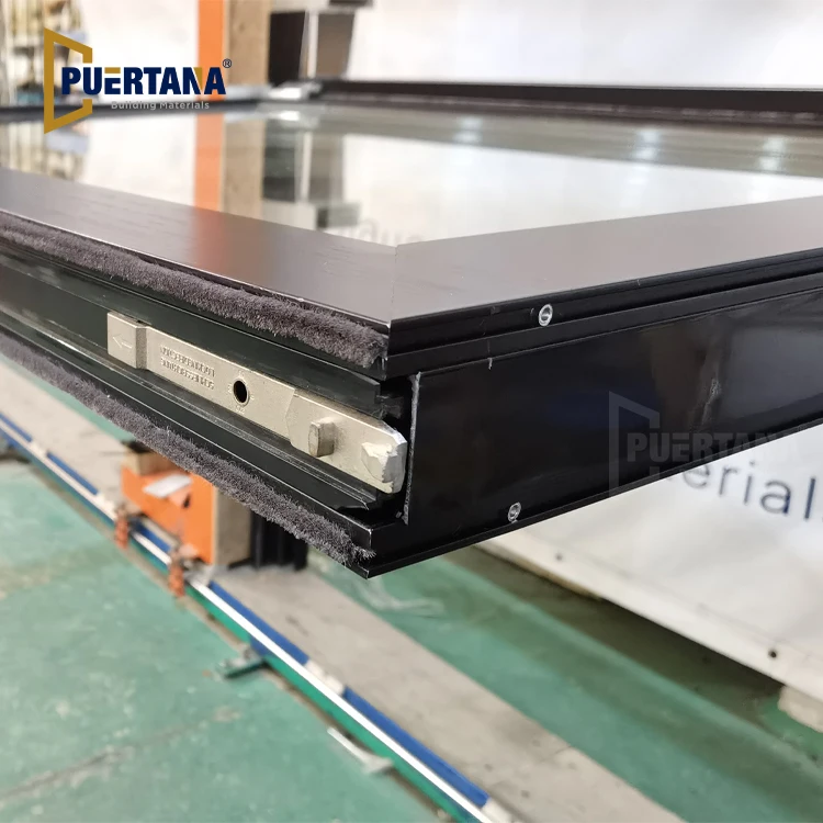 Thermal Break Aluminium Gas Strut Pass Through Windows Top Hung Aluminum Push Out Flip Up Awning Window For Kitchen Bar