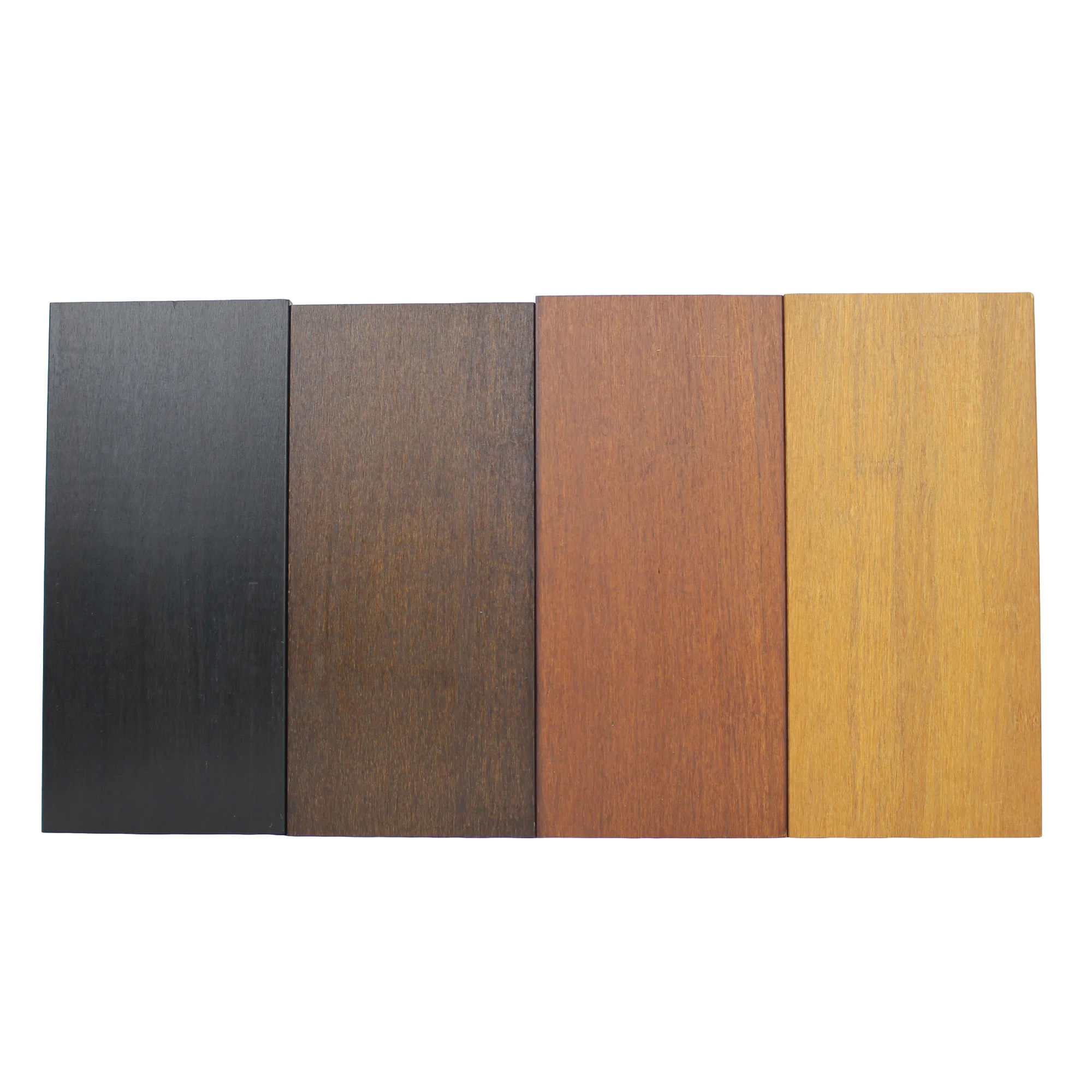 Colorful anti uv outdoor easy click connect floating wood strand woven bamboo flooring