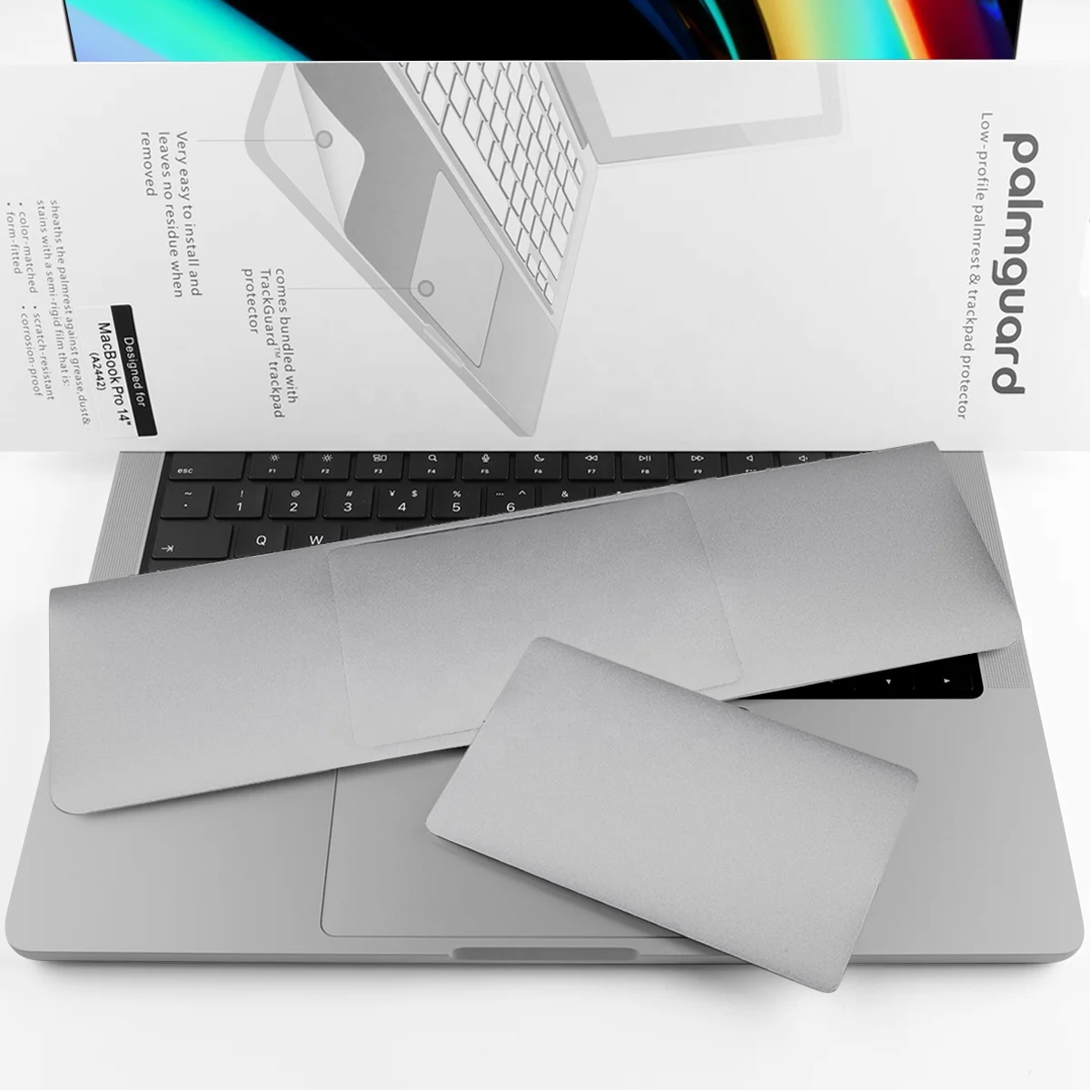 Чехол для рук с защитной наклейкой планшета Macbook Pro 14 A2442 M1