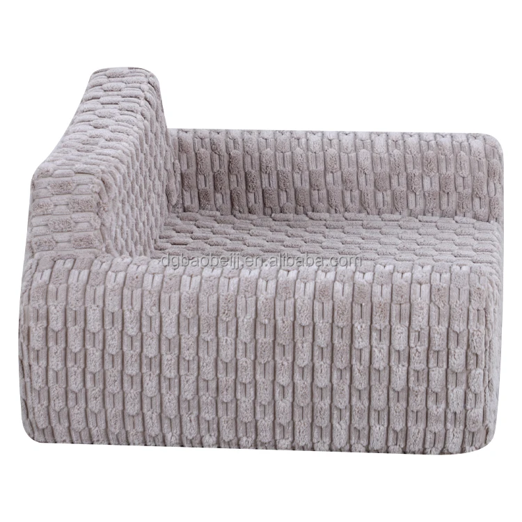 Sponge soft pet bed handmade high quality plush cat and dog sofa bed odorless pet sofa