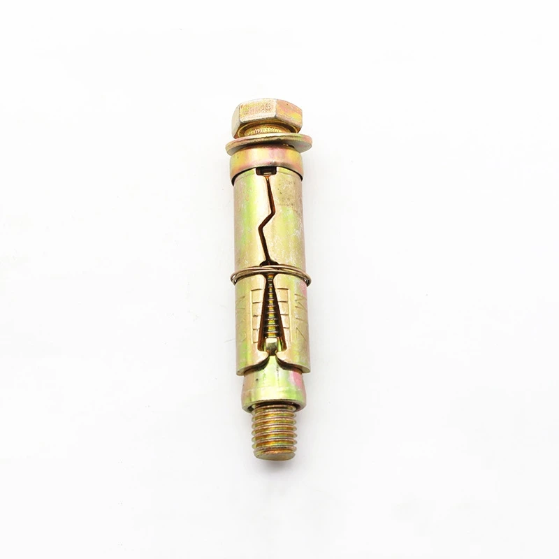 Factory Wholesale 3 PSC Shield Anchor Fix Bolt M20 X 150mm Zinc Plated Sleeve Fixing Anchor Bolts  with Hook Rawl Bolt