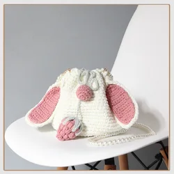 Factory Supply Tote Crochet Bag Knitted Beach Handmade Bag