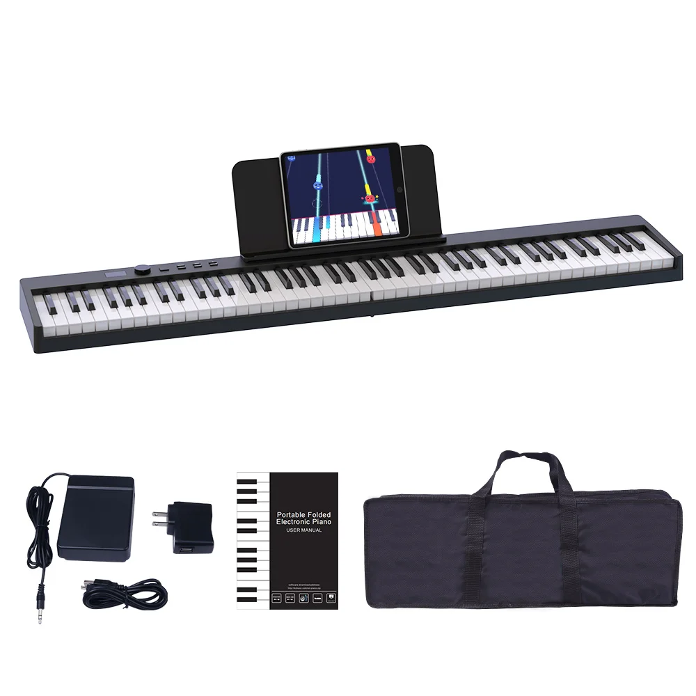 PJ88C Japan japanese popular digital used piano foldable folding style amazon top selling category electronic organ 88 keys
