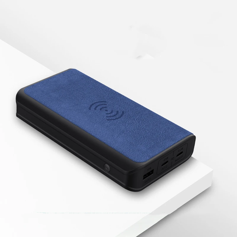 Wholesale Low price big capacity LED display portable mobile charger for laptop wireless power bank pd 100w for smartwatch