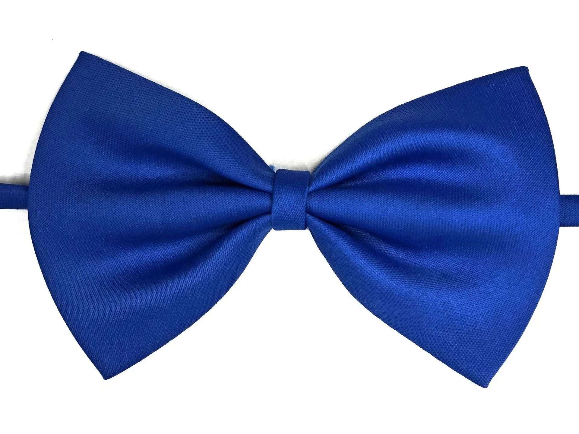 factory Classic Pre-Tied Solid Butterfly Bow Tie for dog Children Plain Style in Polyester Material