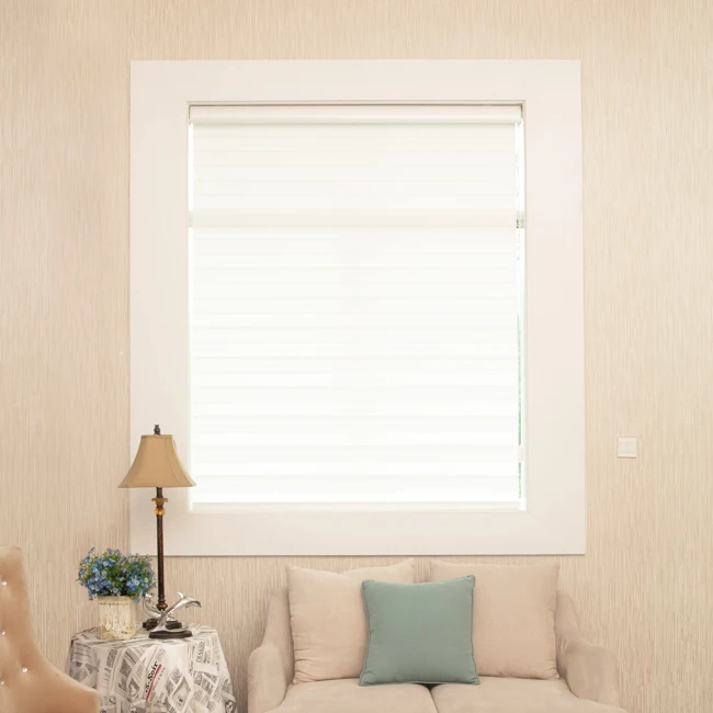 Zebra Blind Fabric Türkiye Import White Thick Translucent Rainbow Blinds