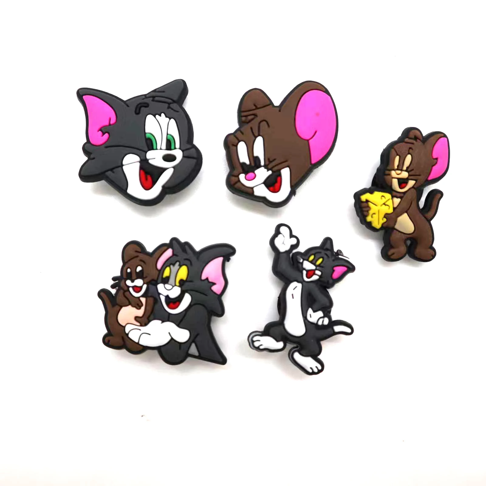 Wholesale 2022 New Custom Logo PVC Rubber Clog Shoe Decorations Accessory Shoe Charms For Clog Charms