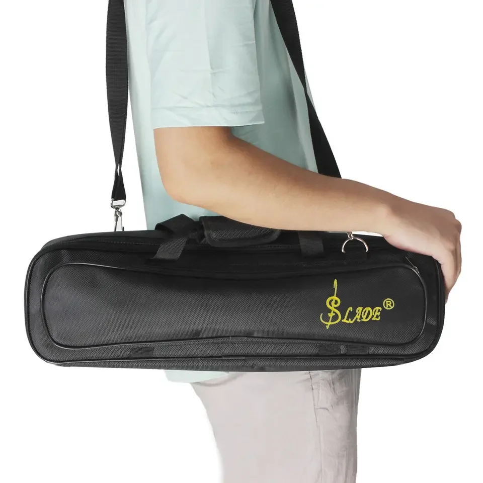 In Stock Musical Instrument Bag Oxford Soft Velvet Lining Thickening Flute Bag For Flute Accessories