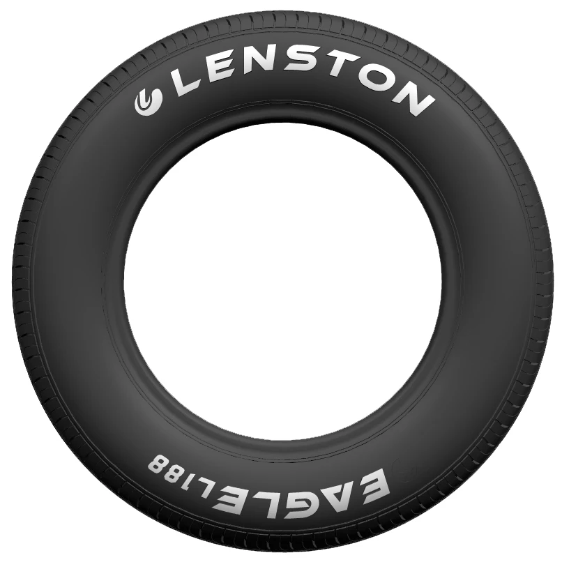 chinese famous brand LENSTON White letter car pcr tyre in best competitive price