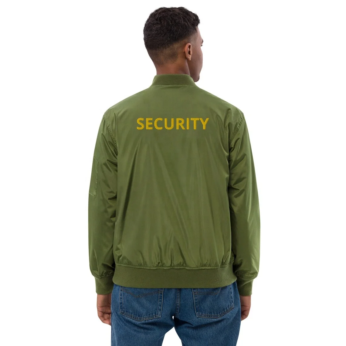 High quality design security guard uniform training Soft Shell Jacket Full Zip coat