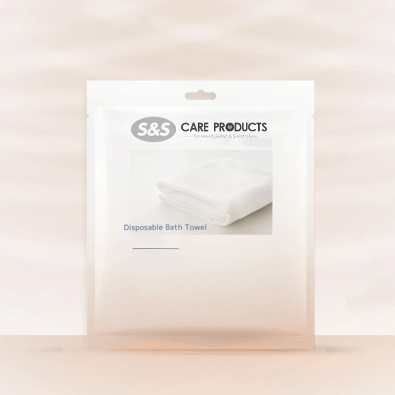 Портативная дорожная упаковка, органическое нетканое банное полотенце для одноразового использования для отеля