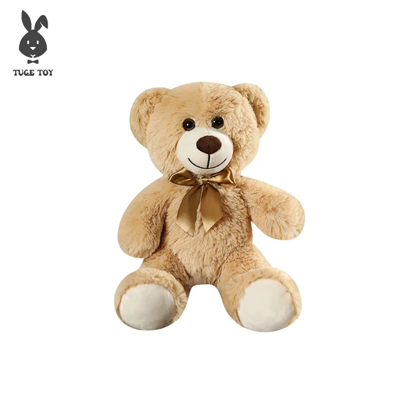 TUGE-TIKTOK hot sale 35CM Cute Teddy Bear Plush Toy Hug Teddy Bear For Christmas Custom Lower Price Stuffed Plush Teddy Bear Toy