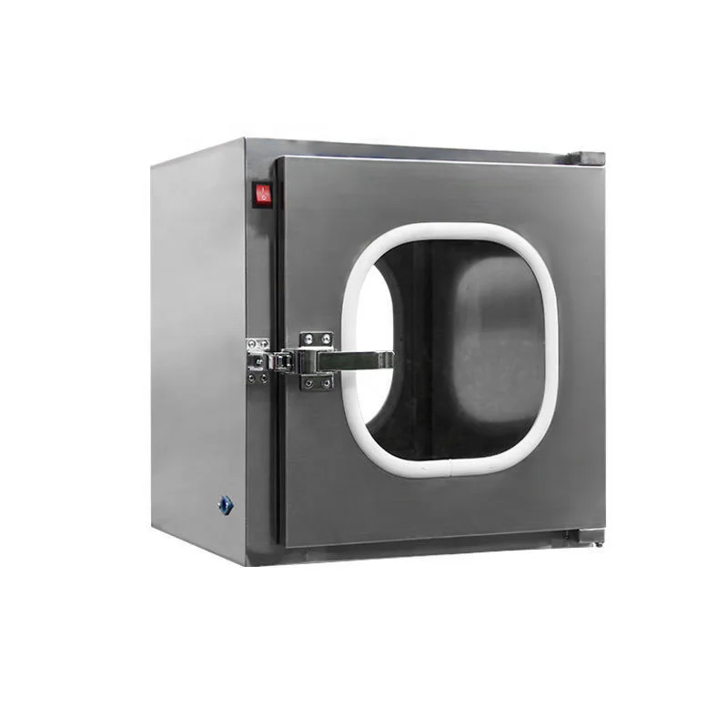 AMBER produce air shower pass box for clean room active pass box interlocking cleanroom sus304 pass box