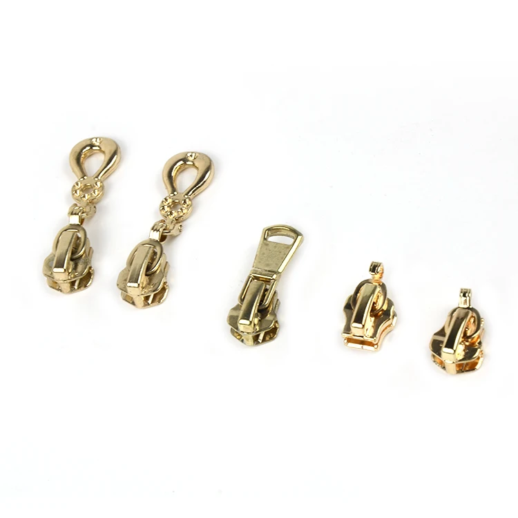 Customize Custom Logo 3D Metal Puller Zipper Sliders For Garment Metal Zipper Pull