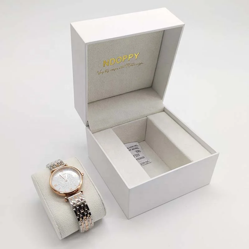 New Product PU Leather Gift Wrap Box For Watch Luxury Custom Logo Watch Box