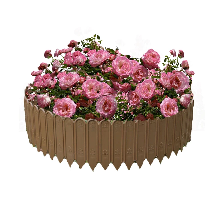 Plastic Fence Decoration Plastic Garden Fence Miniature Indoor Garden Border Grass