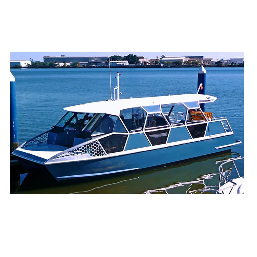 30 passengers 11.6m 38ft aluminum water taxi ferry boat passenger ship whale watch landing craft for sale
