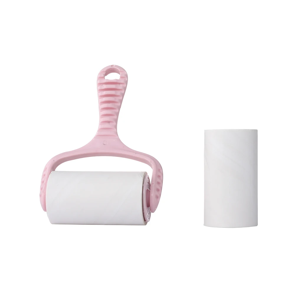 Лидер продаж, портативный пластиковый липкий ролик для удаления волос для домашних животных