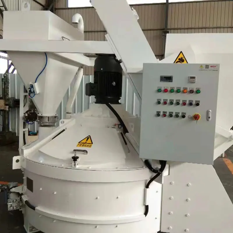 W Stationary Production Line Manufacturing Of 330 Liter High Production Efficiency Mp330 Planetary Concrete Mixer